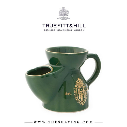 TRUEFITT VICTORIAN SHAVING MUG VERDE
