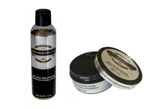 Kit The Shaving Company 2 (Shampoo para barba y cera para barba)
