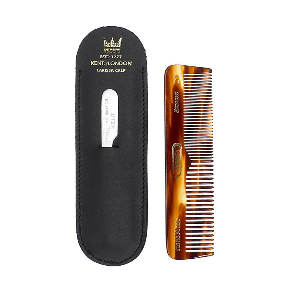 PEINE KENT 110 MM CON FUNDA Y LIMA