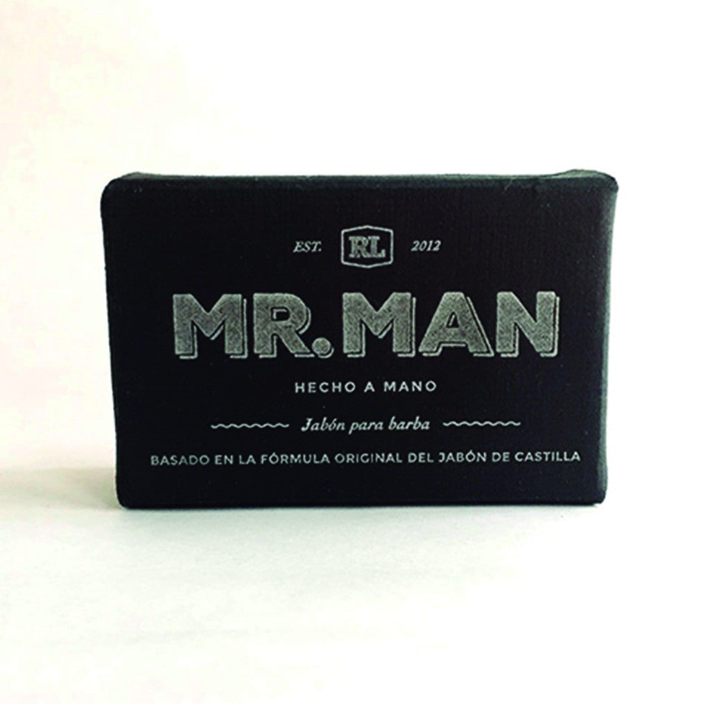 MR MAN JABON PARA BARBA Y RASURADO