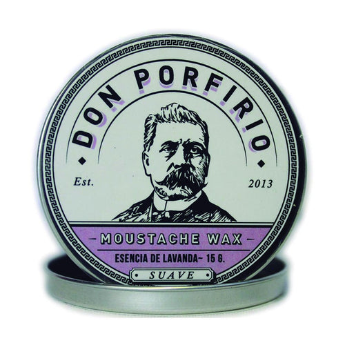 CERA PARA BIGOTE LAVANDA DON PORFIRIO 